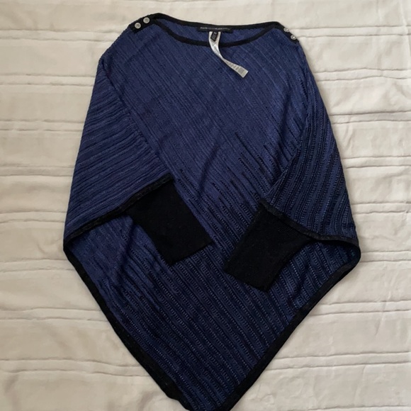 White House Black Market Sweater Blue SP/MP - Picture 2 of 5